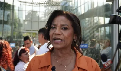 Lucy García, gobernadora de Sucre.