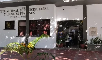 El cuerpo de la víctima fue llevado a Medicina Legal. 