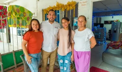 Dilary Selena Paniagua García recibió la noticia en su casa, en Soledad.