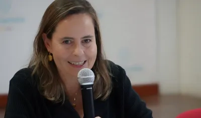 La Ministra de Vivienda, Helga Rivas.