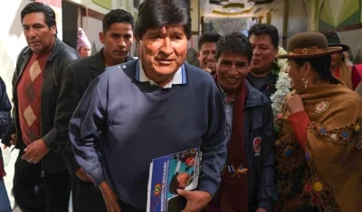 El expresidente boliviano Evo Morales.