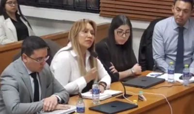 La exconsejera Sandra Ortiz.