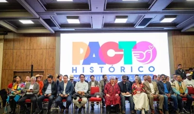 Lanzamiento del Pacto Histórico como partido único.