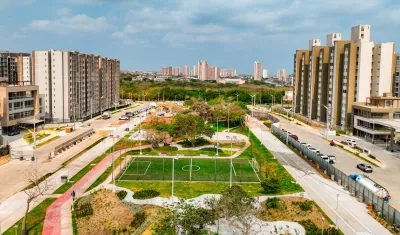 Parque de Ciudad Mallorquín.
