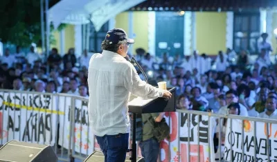 El Presidente de la República, Gustavo Petro.