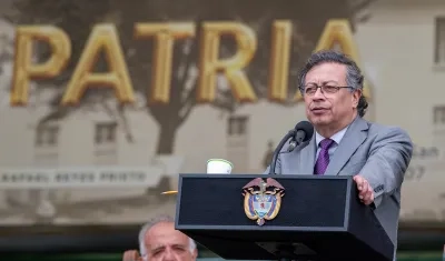 El Presidente de la República, Gustavo Petro.