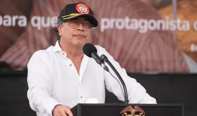 El Presidente de la República, Gustavo Petro.