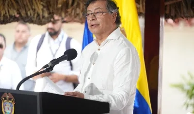El Presidente de la República, Gustavo Petro.