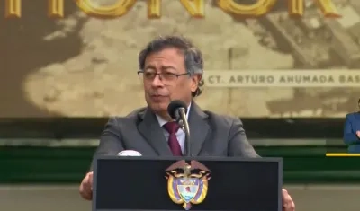 El Presidente Gustavo Petro.