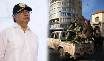 El Presidente Gustavo Petro habló de la situación de Siria.