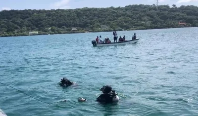 Zona del accidente marítimo.