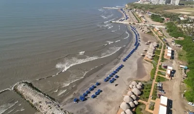 Playas de Sabanilla, Tubará, Atlántico. 