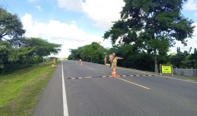 Operativos en vía de la región Caribe. 