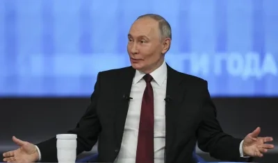 Vladímir Putin, Presidente de Rusia.