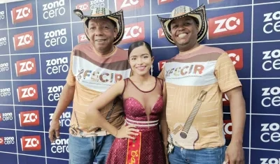 Amaurys Ávila Pérez, Edgar Pernet Morales y Sara Pitter Sarmiento. 