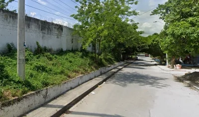 Lugar de los hechos en Santa María.