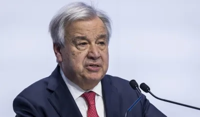 Secretario general de la ONU, António Guterres.