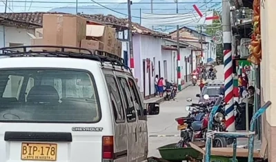 Lugar en donde fue asesinado el policía.