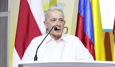 El expresidente Álvaro Uribe Vélez.