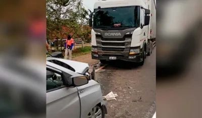 Accidente en Palmar. 