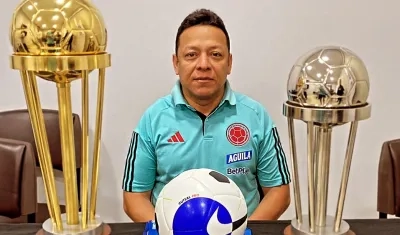 Roberto Bruno, entrenador de las Selecciones Colombia de futsal.