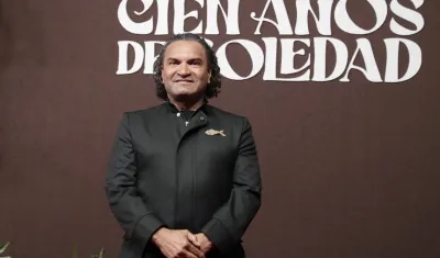 El actor colombiano Diego Vásquez encarna a José Arcadio Buendía en su etapa adulta.
