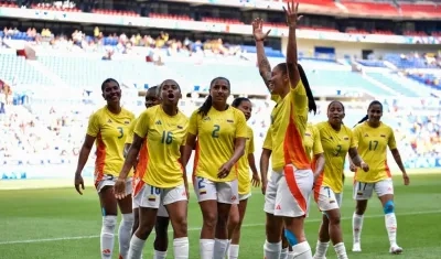 La selección colombiana en los Juegos Olímpicos 2024.