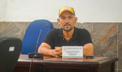 Carlos Orlando Heredia, concejal imputado.  