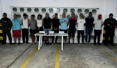 Capturados presuntos 'Costeños'. 