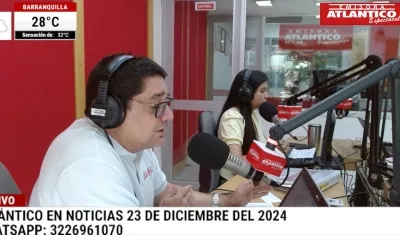 Transmisión de Atlántico en Noticias.