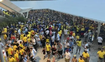 Colados en la final de la Copa América el pasado mes de julio.