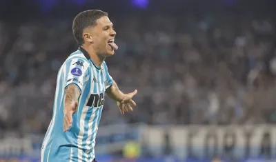Juan Fernando Quintero fue vital para que Racing conquistara el título de la Copa Sudamericana. 