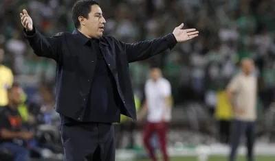 El mexicano Efraín Juárez, entrenador del Atlético Nacional. 