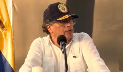 Gustavo Petro, presidente de la República.