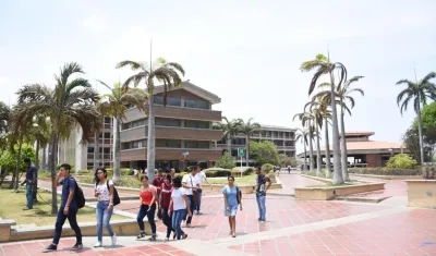 Instalaciones de la Universidad del Atlántico. 