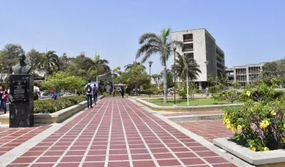 Instalaciones de la Universidad del Atlántico.