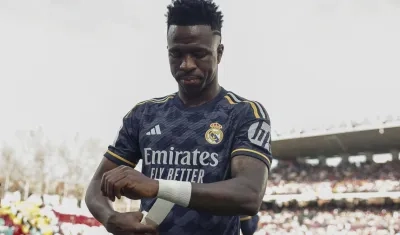 Vinicius Junior, delantero brasileño del Real Madrid.