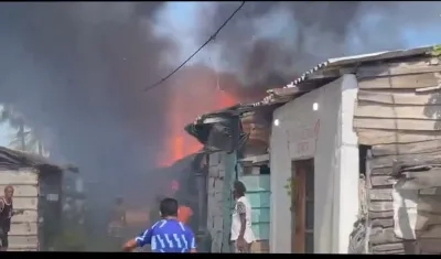  Incendio en Bendición de Dios