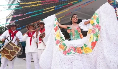 Reina del Carnaval de Usiacurí. 