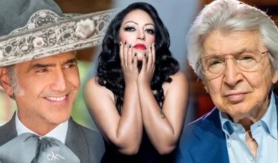 Alejandro Fernández, La India y Manuel Alejandro.