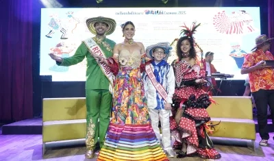 Monarquía carnavalera 2025.