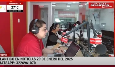 Transmisión de Atlántico en Noticias.