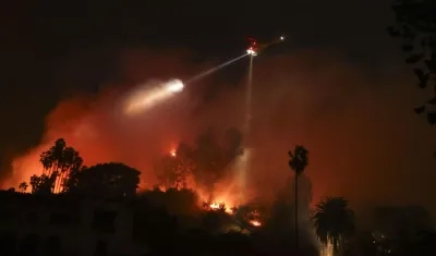 Incendio en Los Ángeles.