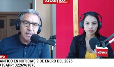 Transmisión de Atlántico en Noticias.
