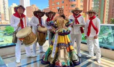 Adriana Vukota, Reina Central del Carnaval de Barranquilla en Tampa.