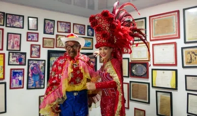 Alfonso Fontalvo, director de la danza 'El Torito Ribeño'.