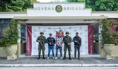 Alias 'Stiven', presunto segundo cabecilla de las disidencias de FARC.