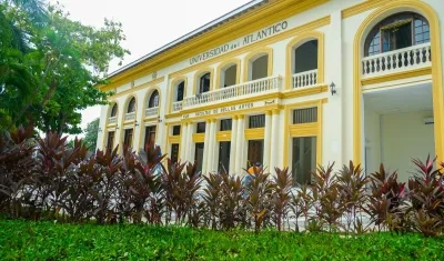 El edificio de Bellas Artes de Uniatlántico.