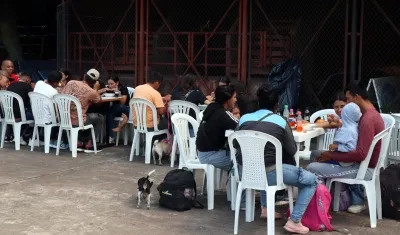 Desplazados del Catatumbo en Cúcuta.