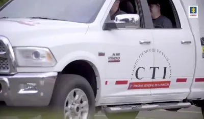 CTI de la Fiscalía. 